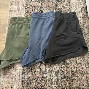 aerie On My Way! Sweatshorts - set of three